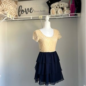 Spring Dress with Lace